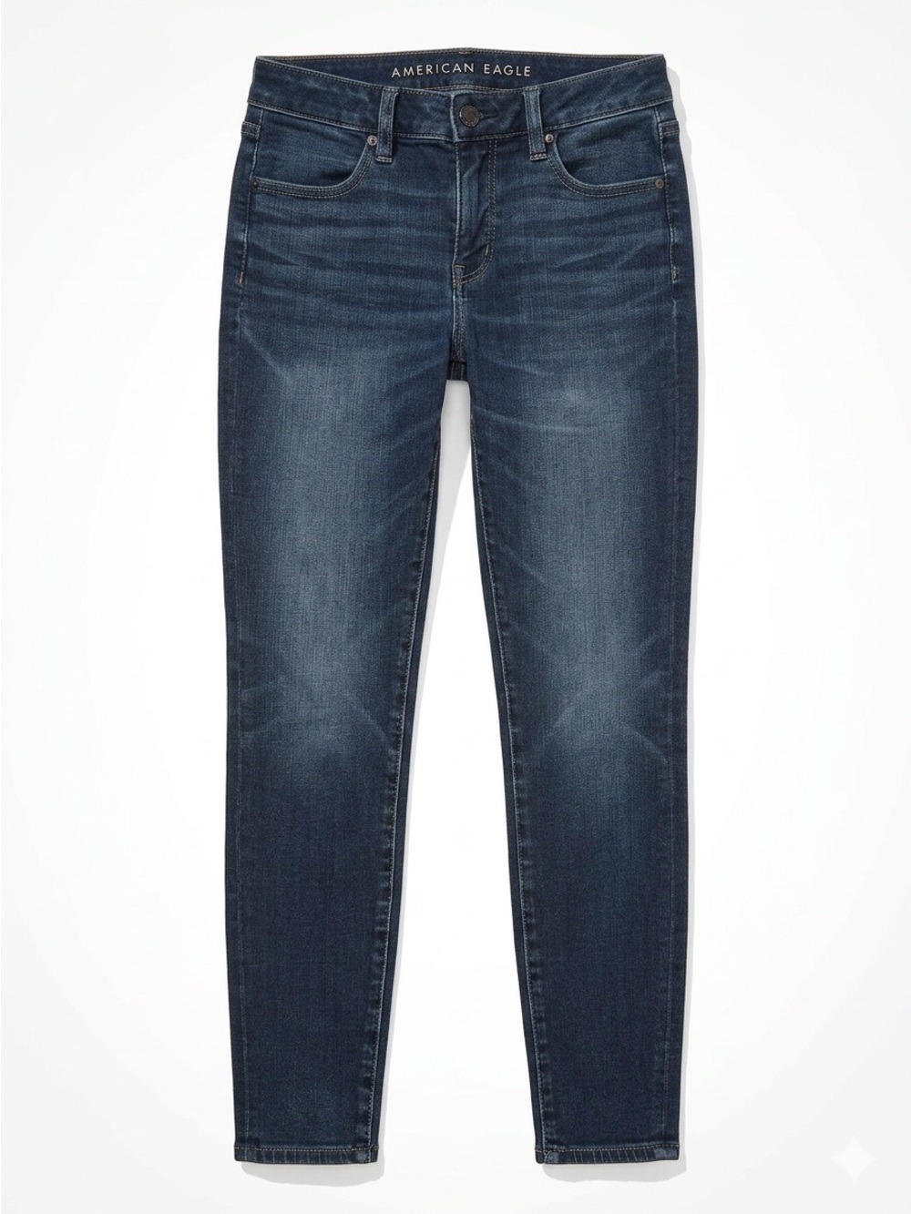 American Eagle Outfitters Dark Indigo Skinny Jeggings The Dream Jean Sz 6